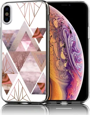 Immagine prodotto di Motif TPU cover per Apple iPhone X / XS custodia in silicone con motivo cellulare copertura protettiva