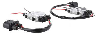 Image de Lot de 2 modules dede ventilateur 1137328159 : performances stables et sécurité renforcée. Module dede ventilateur de refroidissement moteur pour 4F C6 de 2004 à 2010