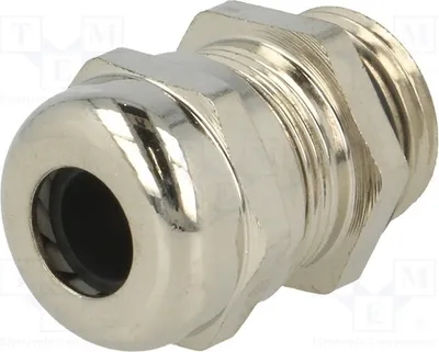 Zdjęcie produktu dla 1 x Złączka kablowe IP68, materiał: mosiądz 2509 n, gwint PG9