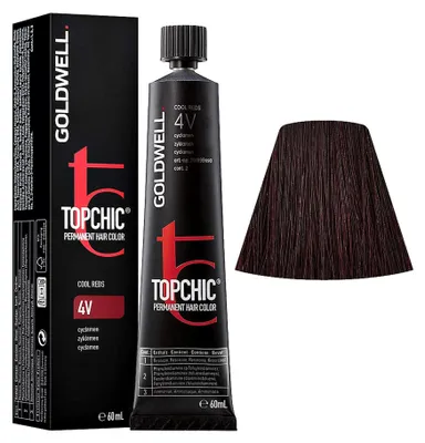 Produktbild von Goldwell Topchic The Reds, Mahagoni, 4V, Cyclamen, Unisex, 60 ml, Alle Haare