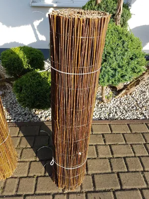 Produktbild von Weidenmatte Sichtschutz 120cm 3m Zaun Windschutz Sichtschutzmatte Sonnenschutz