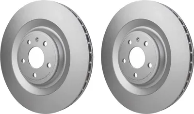 Produktbild von 2 Bremsscheiben innenbelüftet Ø 68 mm 28 mm HELLA für PORSCHE MACAN