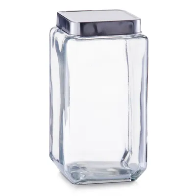 Produktbild von Zeller Vorratsglas, 2000 ml, Edelstahldeckel 11x11x22,2