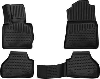 Produktbild von AD Tuning Gummi Fußmatten Set für BMW X4 F26, Bj. 2014-2018