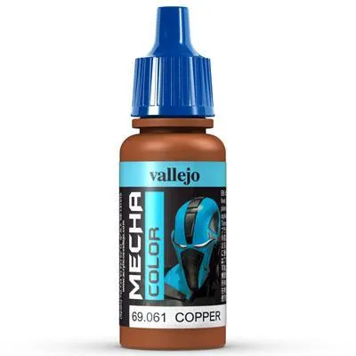 Produktbild von Vallejo Mecha Color 061 Copper 17ml Airbrushfarbe