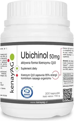Produktbild von Ubiquinol Coenzym Q10 50 MG 300 Kapseln KENAY
