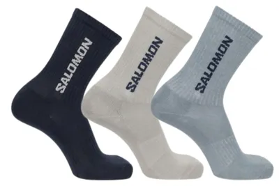 Produktbild von Salomon EVERYDAY CREW Baumwoll Socken 3er Pack Uni