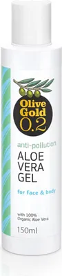 Produktbild von OLIVE GOLD 0.2 00513 - Aloe Vera Gel 150ml für Gesicht + Körper, Naturkosmetik von Kreta