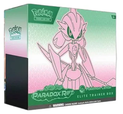 Produktbild von Pokemon Paradox Rift Iron Valiant Pokémon Center Elite Trainer Box