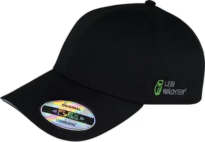 Produktbild von , Basecap schwarz, Leibwächter FLEXBC05