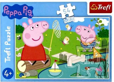 Image de TREFL Puzzle Peppa Pig : Au bord de l'étang 54 pièces