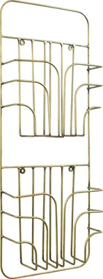 Produktbild von LOFT42 Rowan Großer Zeitschriftenständer - Gold - Metall