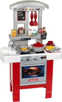 Immagine prodotto di Miele Starter Kitchen Premier 91062 - Cucina per bambini con accessori, suono di cottura elettronico, altezza: circa 90 cm