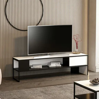 Immagine prodotto di Mobile porta Tv Concordtv colore bianco e nero