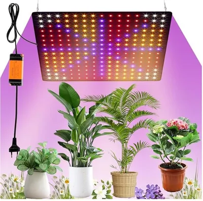 Productafbeelding van INF LED-plantverlichting Kweeklamp 225 LED-kralen rood/blauw/wit licht