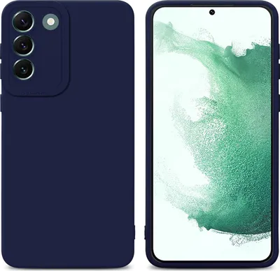 Obrázek produktu pro Cadorabo Case for Samsung Galaxy S22 PLUS Protective Cover in Blue TPU Silicone Etui Case Kryt mobilního telefonu
