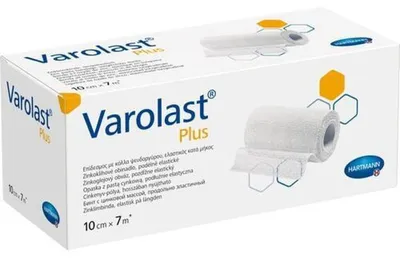 Productafbeelding van Varolast plus, zink-calcium verbandpleister, 10 cm x 7 meter, 1 stuk