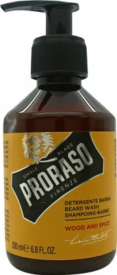 Obrázok produktu pre Proraso Wood And Spice Beard Wash šampón na fúzy 200 ml