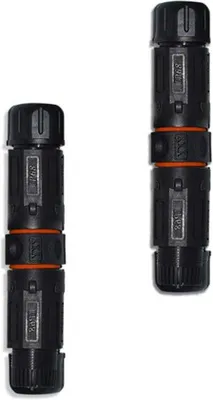 Obrázek produktu pro 2 ks prodlužovacích kabelů pro ethernetové adaptéry RJ45 s krytím IP68 pro venkovní použití