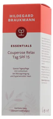 Produktbild von Hildegard Braukmann Essentials Couperose Relax Tag SPF 15 (50 ml)