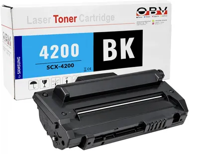 Produktbild von OBV Toner mit Trommel kompatibel mit Samsung SCX-D4200A Schwarz - SCX-4200 F R