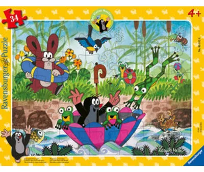 Obrázek produktu pro Ravensburger Badespass mit Freunden, 34 kusů, Kreslené filmy, 4 rok/roky