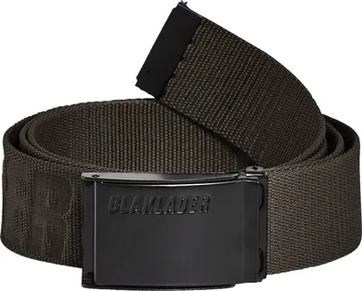 Image de Ceinture « 4034 » - Blakläder vert olive foncé, taille unique