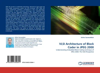 Produktbild von VLSI Architecture of Block Coder in JPEG 2000