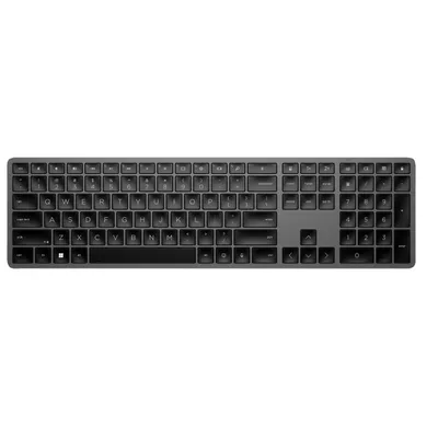 Zdjęcie produktu dla HP Klawiatura bezprzewodowa 975 Dual-Mode, Pełnorozmiarowy, Bezprzewodowy, RF Wireless + Bluetooth, Czarny