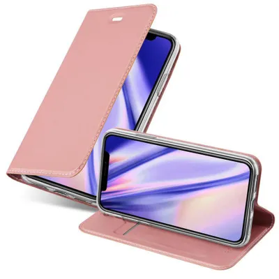 Produktbild von Cadorabo Handyhülle für Apple iPhone XS MAX Schutz Hülle in Rosa Cover Etui Book Case Booklet