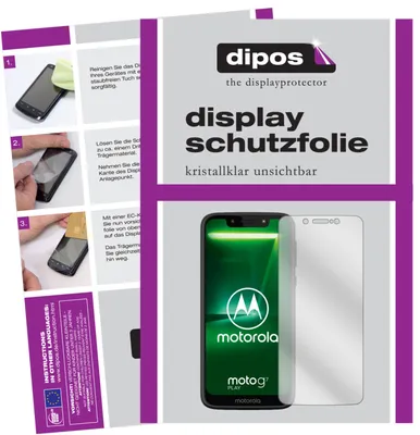 Produktbild von 2x Schutzfolie für Motorola Moto G7 Play klar Displayschutzfolie Folie Display