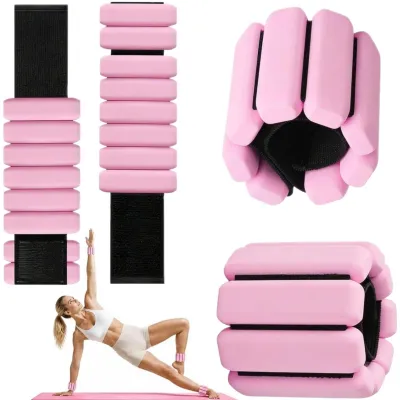 Produktbild von Set mit 2 verstellbaren Gewichtsmanschetten für Handgelenke und Knöchel