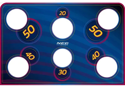 Image de Tapis de précision pour buts Neo-Sport 180 x 120 cm