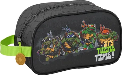 Obrázek produktu pro Cestovní toaletní taška Teenage Mutant Ninja Turtles Black Grey 26 x 15 x 12 cm