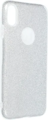 Produktbild von König Design Hülle kompatibel mit Apple iPhone XS Max Kunststoff Soft Handyhülle - Handy Case Silber