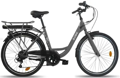 Produktbild von LLOBE City E-Bike 26" Mando, anthrazit,