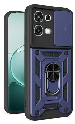 Obrázok produktu pre Techsuit – CamShield Series puzdro s posuvným krytom fotoaparátu pre Oppo A6 Pro 4G / Oppo A6 Pro 5G – modré