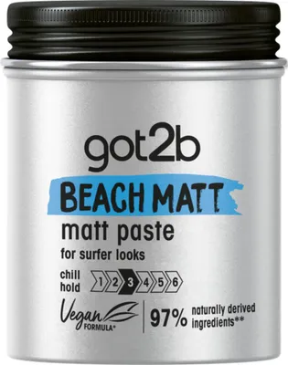 Image de Got2B - Pâte de coiffage - Beach Matt - 100 ml - 1 pièce