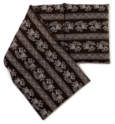 Produktbild von 4-Kammer Johanniskernkissen 20x60cm groß - Blumen-braun - Wärmekissen & Kältekissen - Körnerkissen