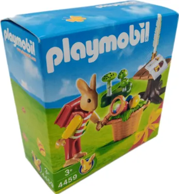 Produktbild von PLAYMOBIL 4459 Häschen bei Naturkunde  Ein Naturerlebnis für kleine Forscher an Ostern