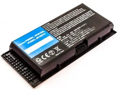 Produktbild von Akku für Dell 312-1176 Li-Ion 11,1 Volt 6600 mAh schwarz.
