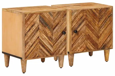 Immagine prodotto di Comodino 2 pcs Marrone 40 x 33,5 x 46 cm