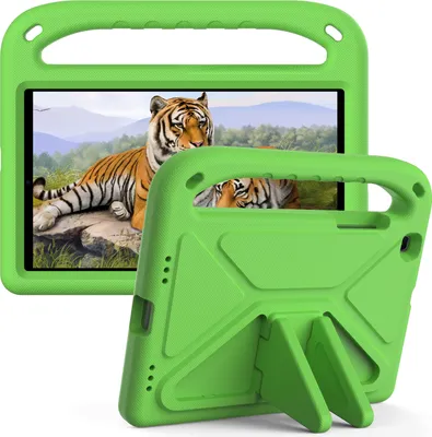Obrázek produktu pro Ochranné pouzdro pro Samsung Galaxy Tab A 8,0 2019 SM-T290/T295, lehké dětské pouzdro z EVA s držadlem a stojánkem Zelený