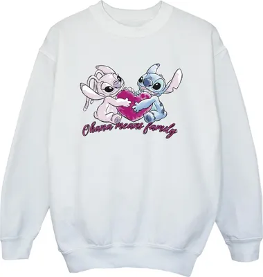 Obrázek produktu pro Disney - Chlapecká mikina "Ohana" BI22131 (140-146) (Bílá)