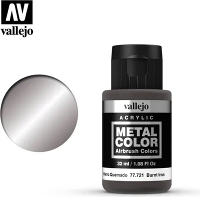 Produktbild von Vallejo 77.721, 32 ml, Grau, Metallisch, Flasche