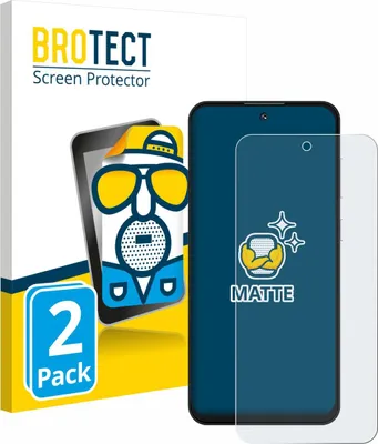 Produktbild von 2x BROTECT Schutzfolie für Oukitel C69 Displayschutz Displayschutzfolie Folie Matt Entspiegelungsfolie