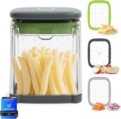 Immagine prodotto di Ibergrif M523, tagliapomodori, tagliapatate 3 in 1, manuale