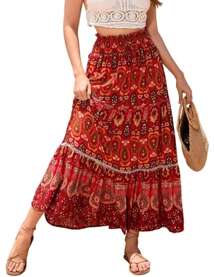 Immagine prodotto di Solidchoice - Elegante gonna estiva lunga da donna