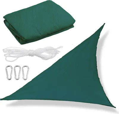 Produktbild von BLUEFIELD Sonnensegel 3,6 × 3,6 m – UV-beständiges Sonnendach für Garten & Terrasse | Robuster Sonnenschutz für Outdoor & Camping