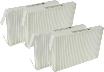 Produktbild von vhbw Filterset Ersatz für Wernig 527005400 für Lüftungsgerät - Luftfilter G4 / F7 (4 Stück), 18 x 12 x 4 cm, Weiß